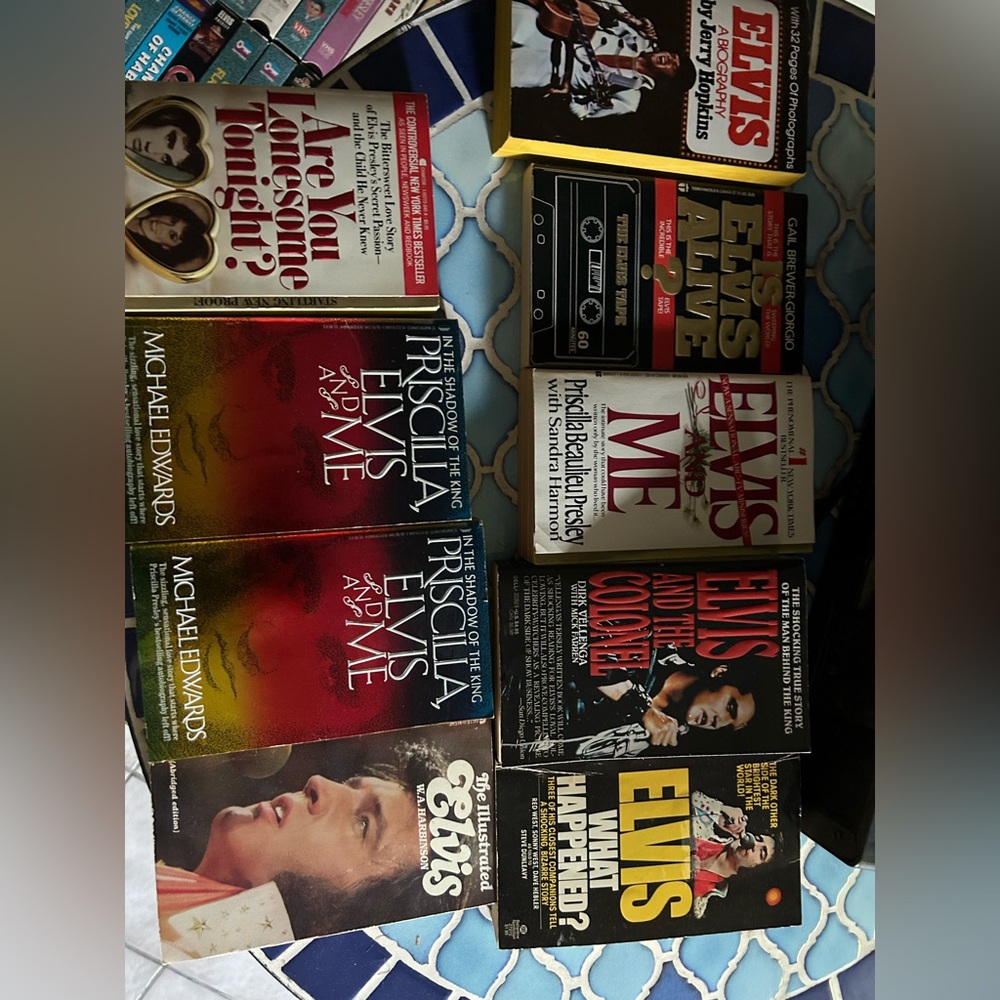 Elvis Presley Book Collection